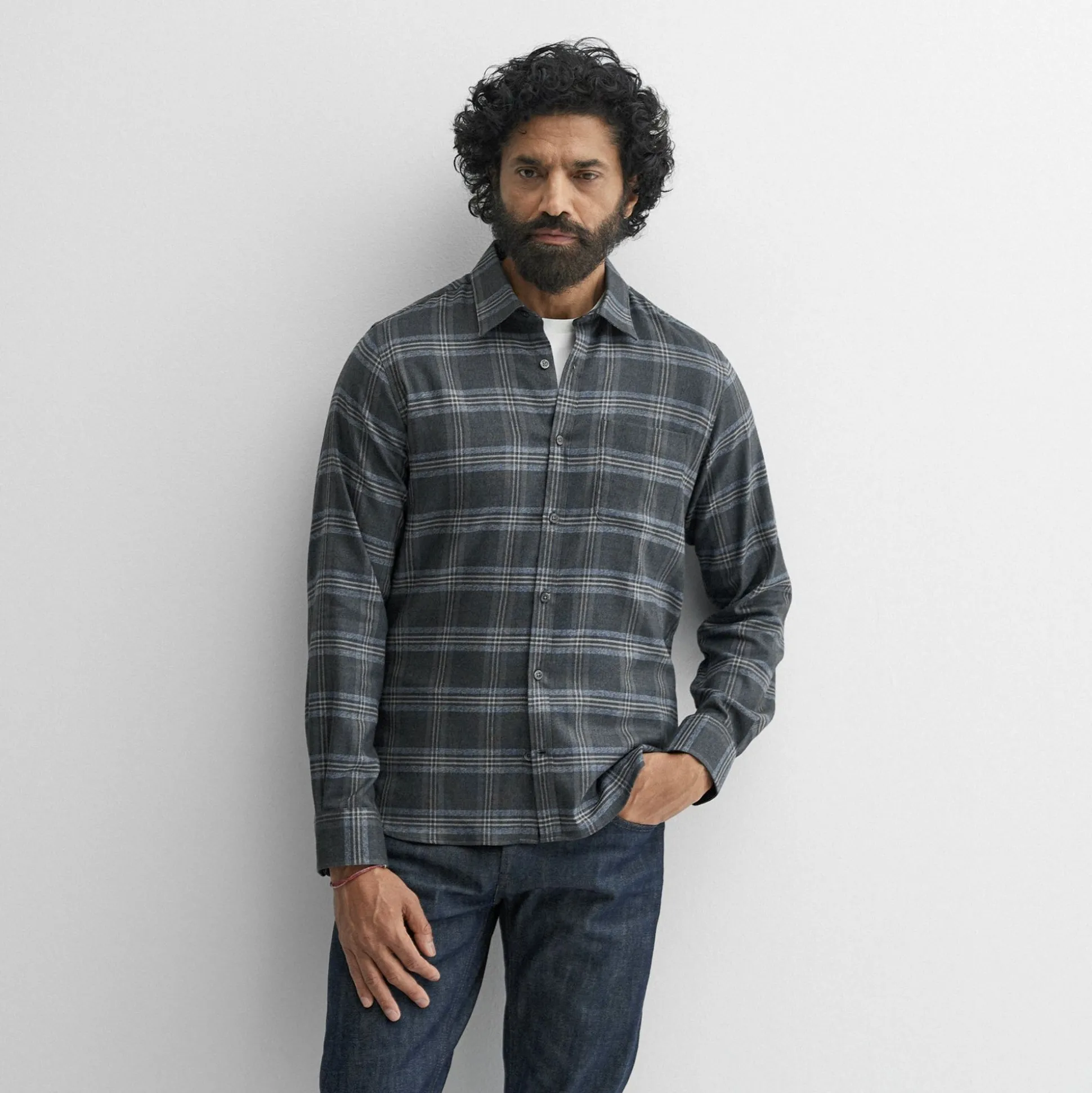 Censo Charcoal/Grey Check