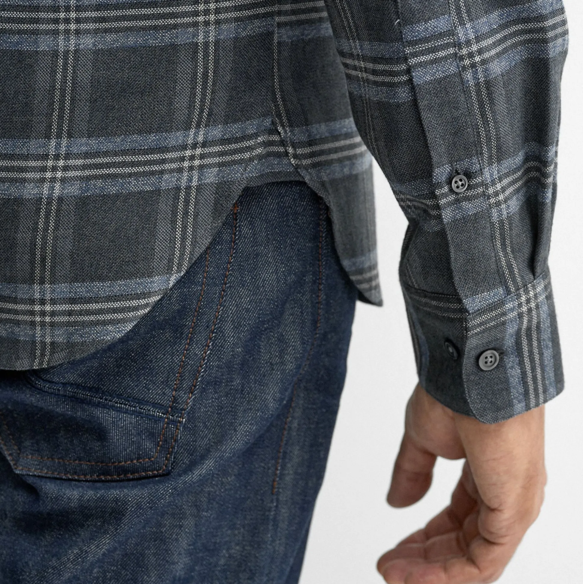 Censo Charcoal/Grey Check