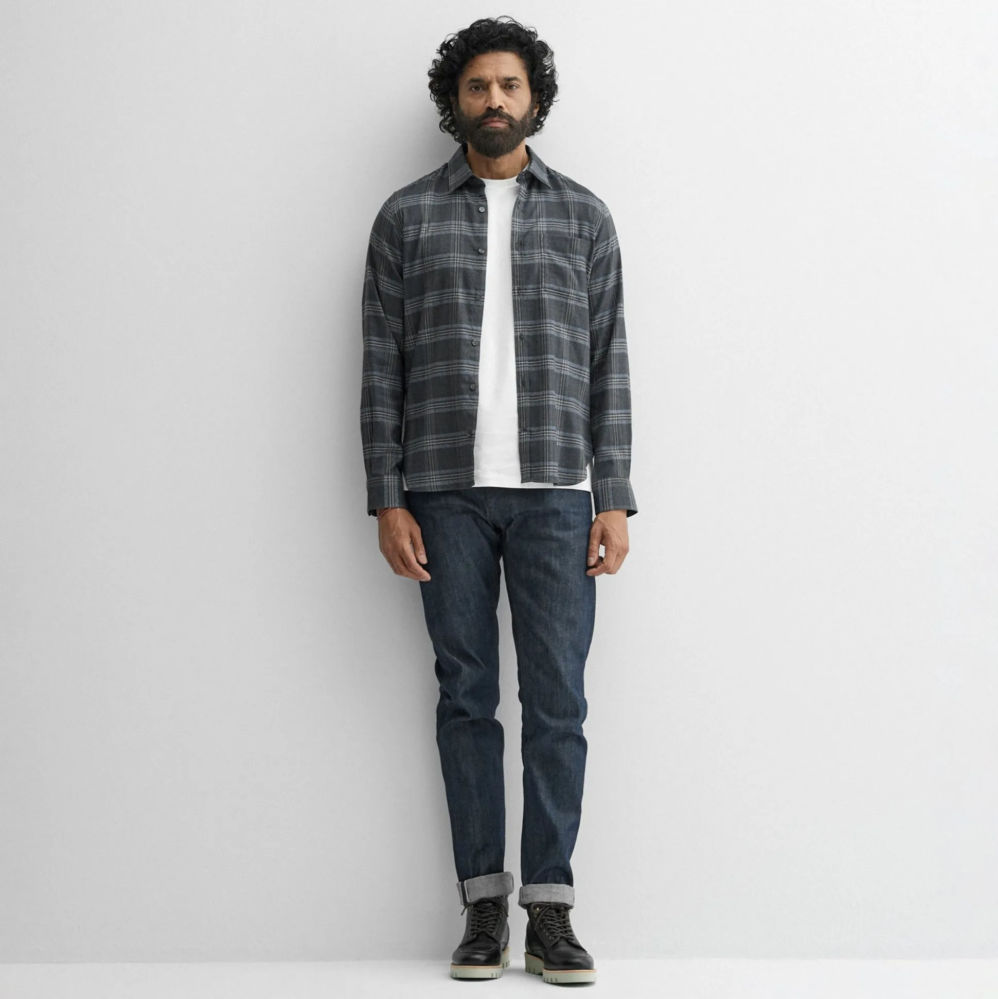 Censo Charcoal/Grey Check