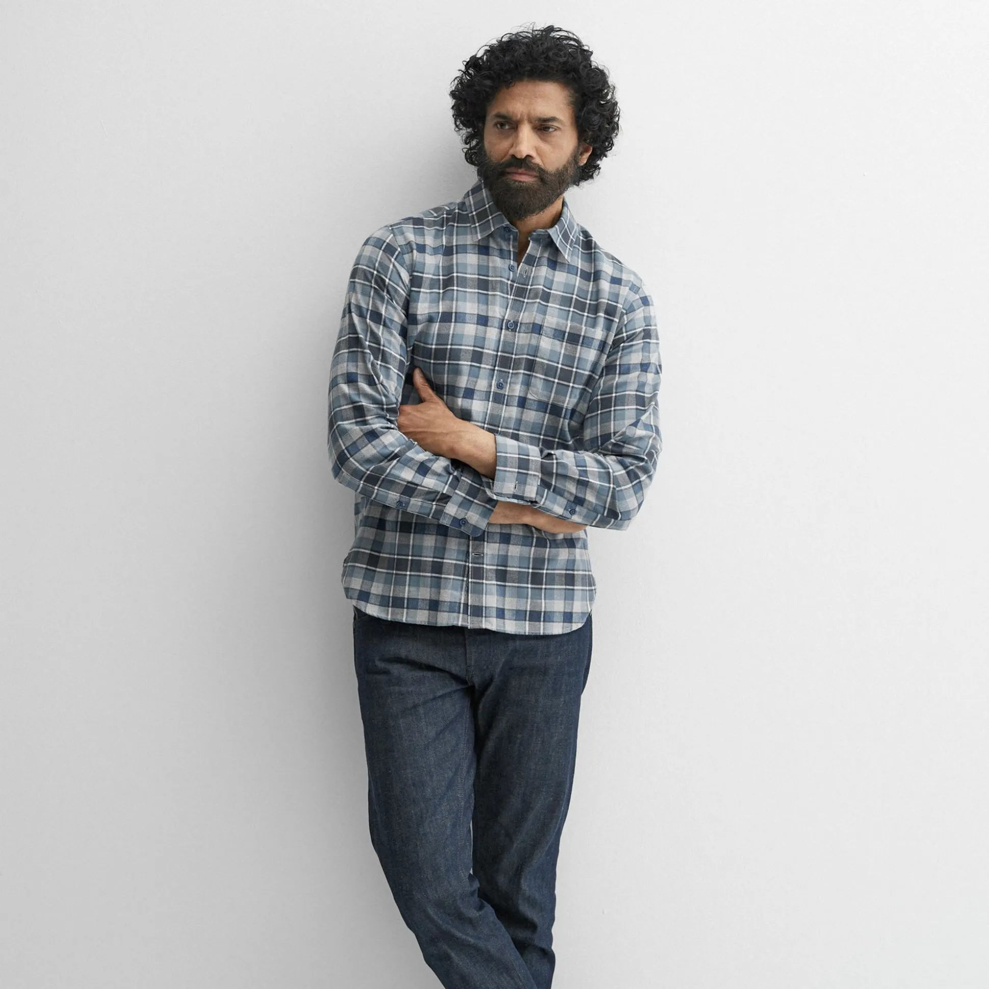 Censo Navy/Grey Check