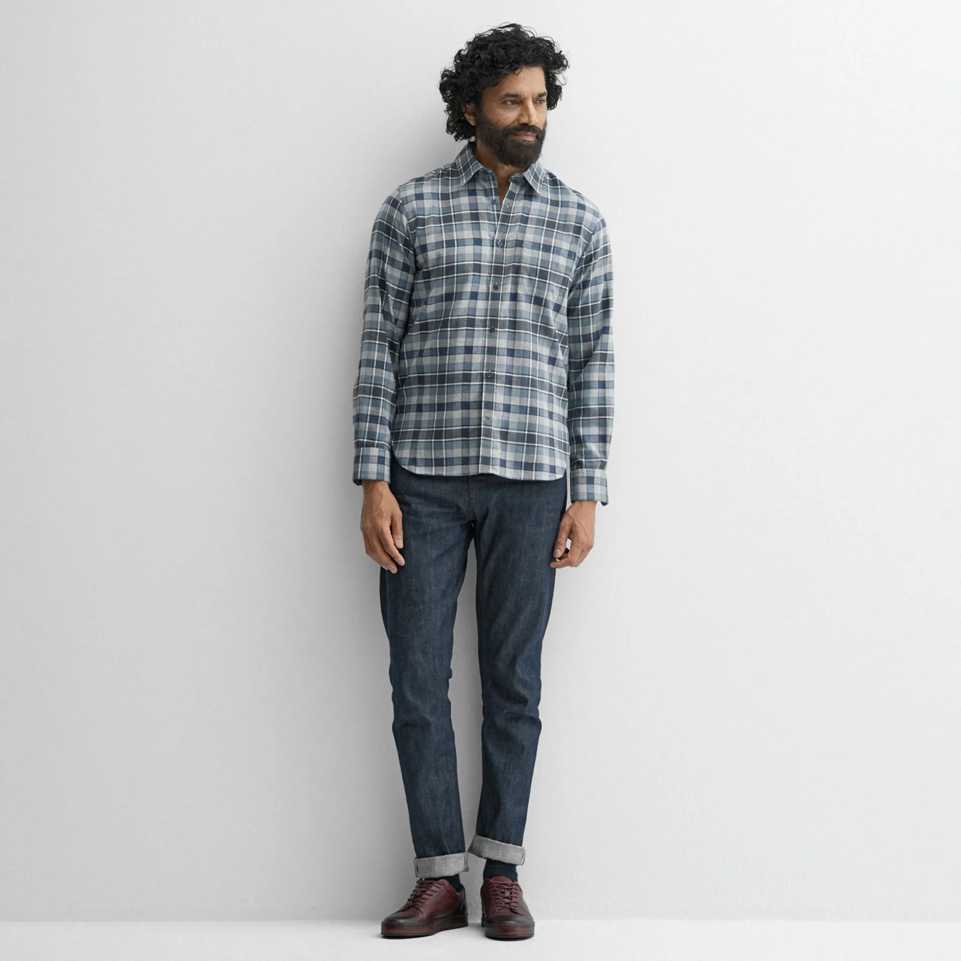 Censo Navy/Grey Check