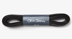 Extra Long Flat Black Laces
