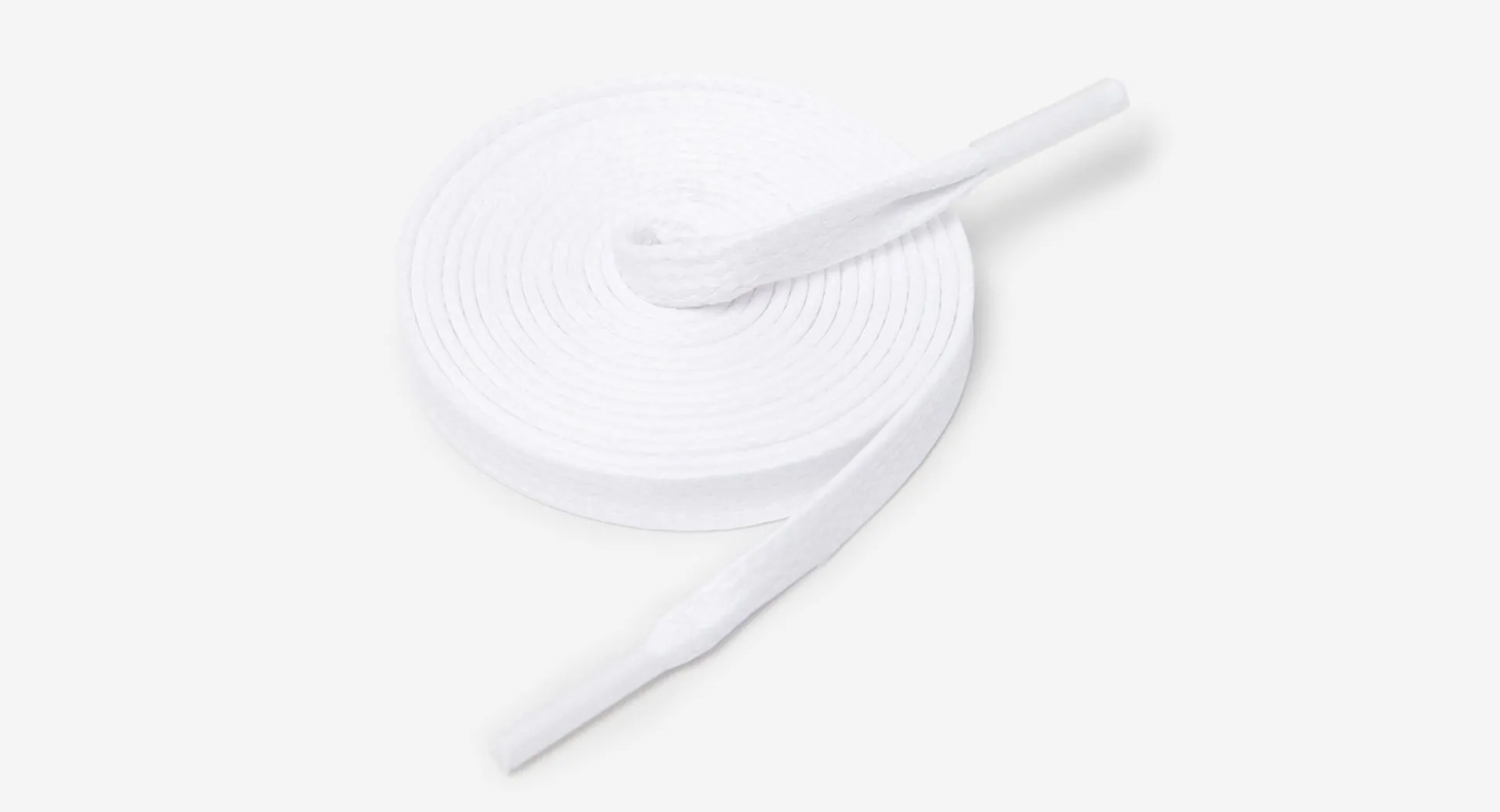 Extra Long Flat White Laces