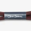 Extra Long Thick Burgundy Laces