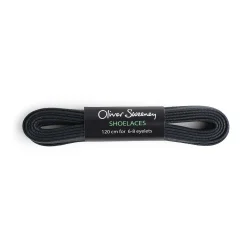 Long Flat Navy Laces