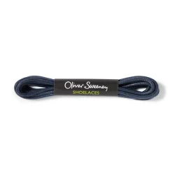 Long Thick Navy Laces