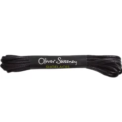 Medium Round Black Laces