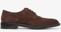 Saunders Chocolate Suede