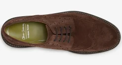 Saunders Chocolate Suede