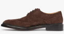 Saunders Chocolate Suede