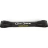 Short Round Black Laces