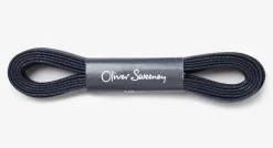Extra Long Flat Navy Laces